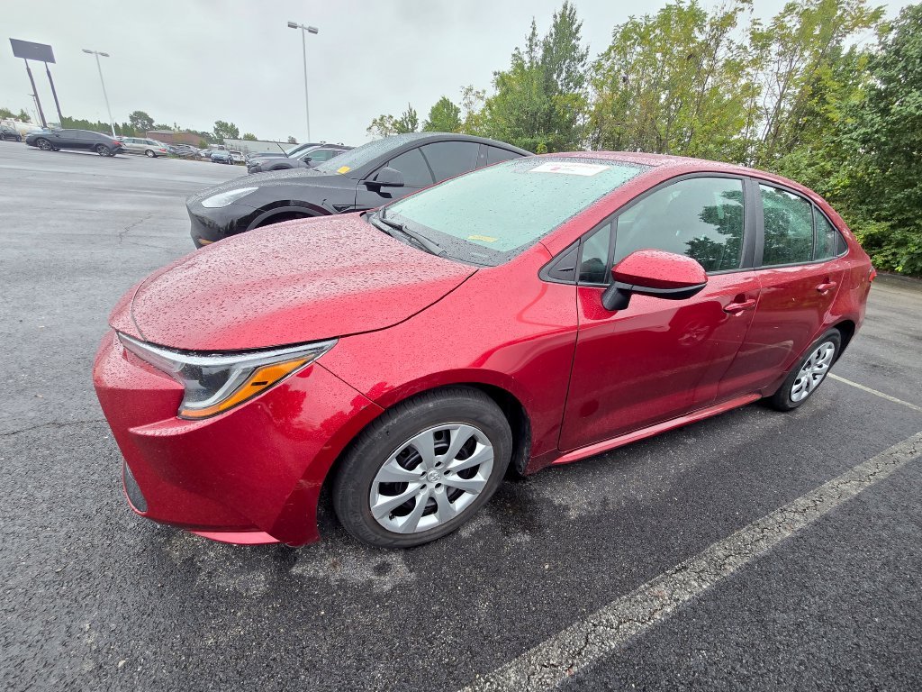 Certified Used 2022 Red Toyota LE image 5
