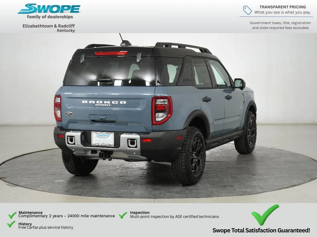 New 2025 Azure Gray Metallic Tri-Coat Ford Outer Banks® image 22