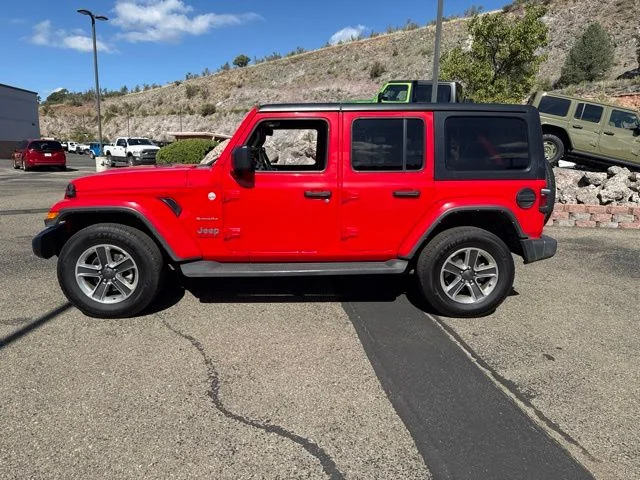 Used 2023 Red Jeep Sahara image 2