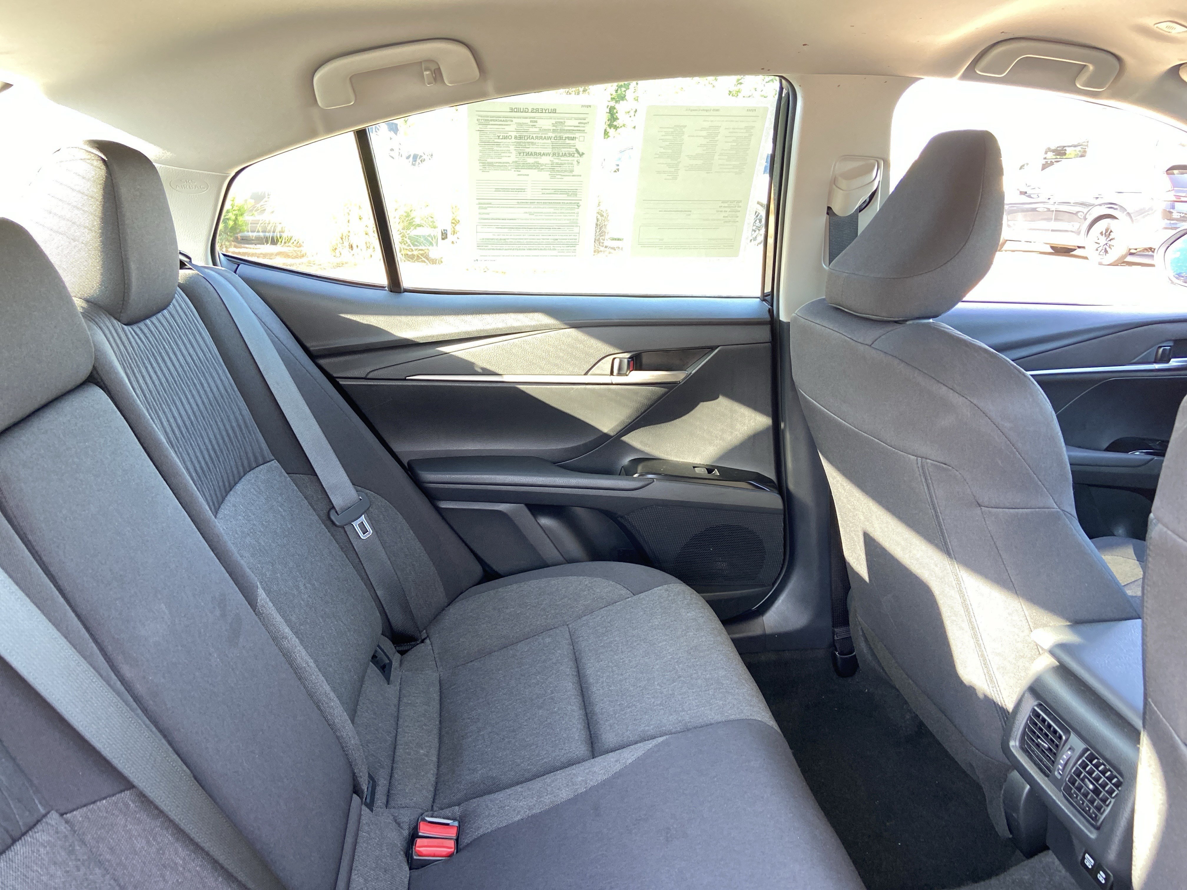 Used 2025 Midnight Black Metallic Toyota LE image 25