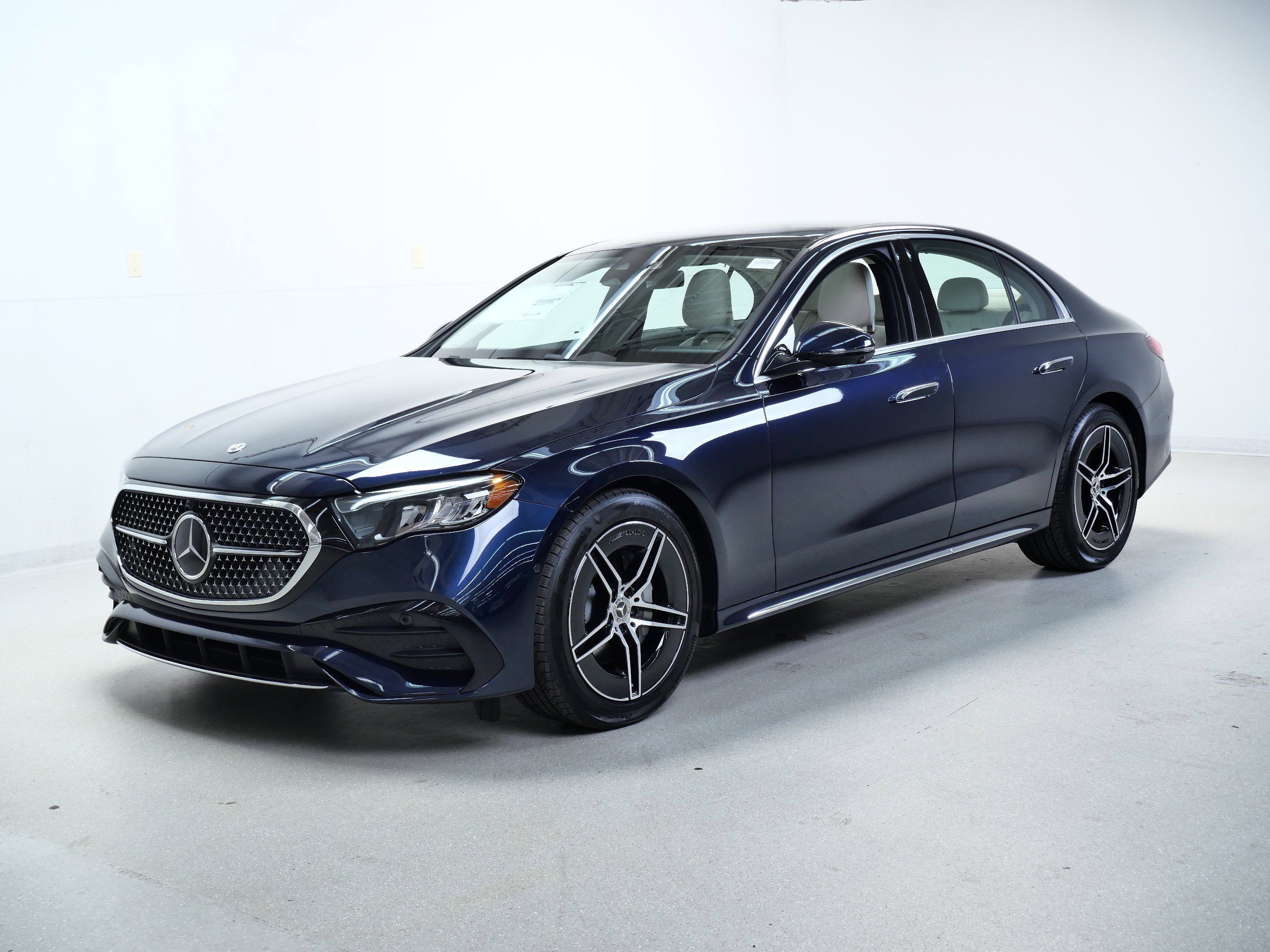 New 2026 Nautical Blue Metallic Mercedes-Benz E 350 image 4