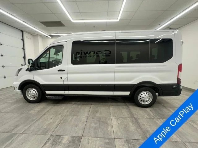 New 2026 Oxford White Ford Passenger Van XLT image 2