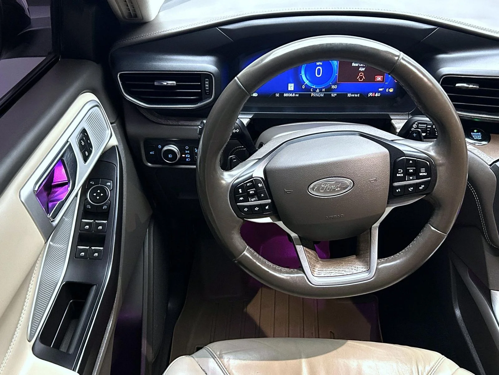 Used 2020 White Ford Platinum image 12