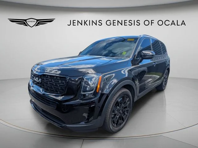 Used 2022 Black Kia EX image 5