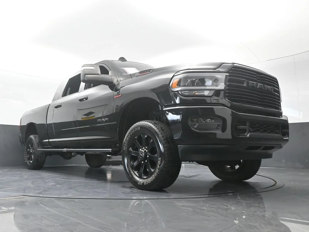 Used 2024 Diamond Black Crystal Pearlcoat Ram Laramie image 66