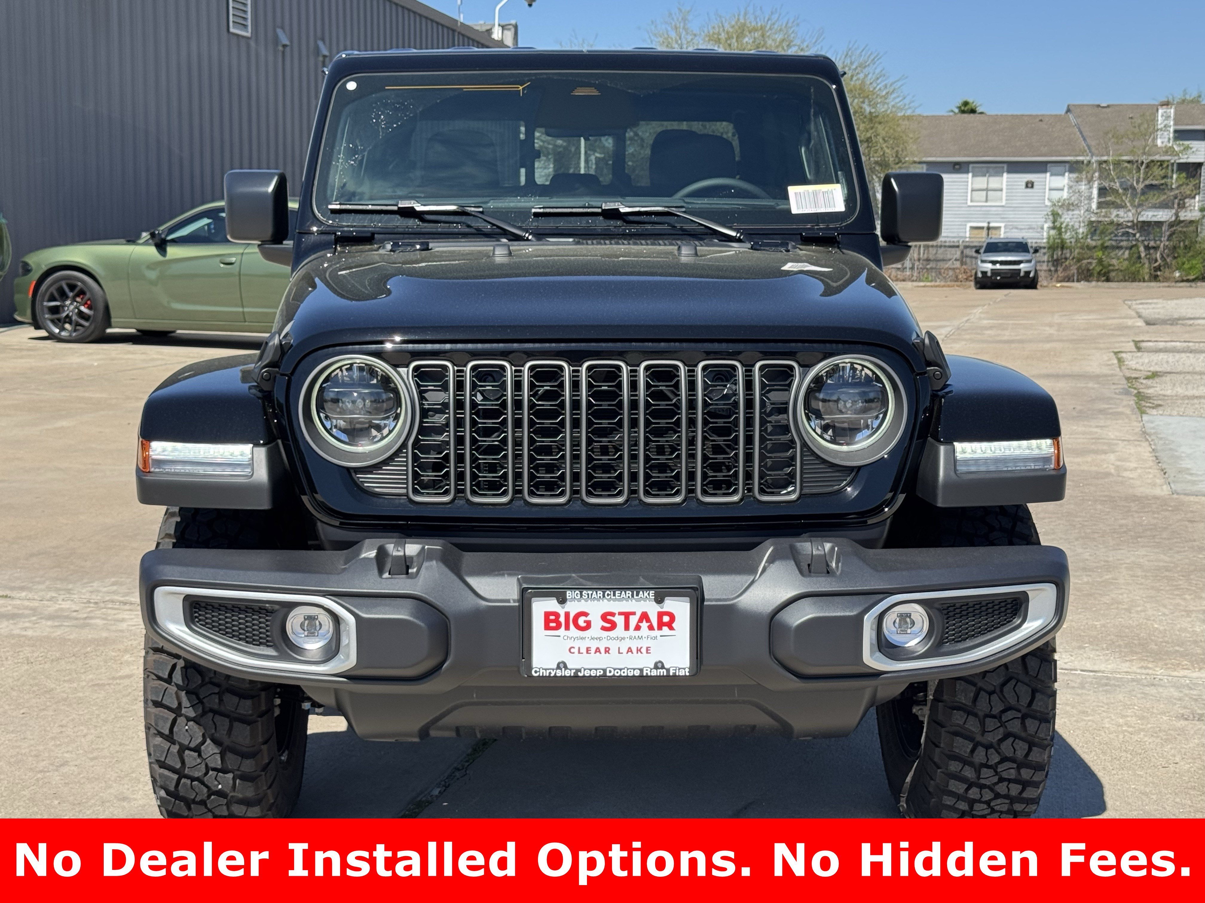 New 2026 Black Clear-Coat Exterior Paint Jeep Texas Trail image 3