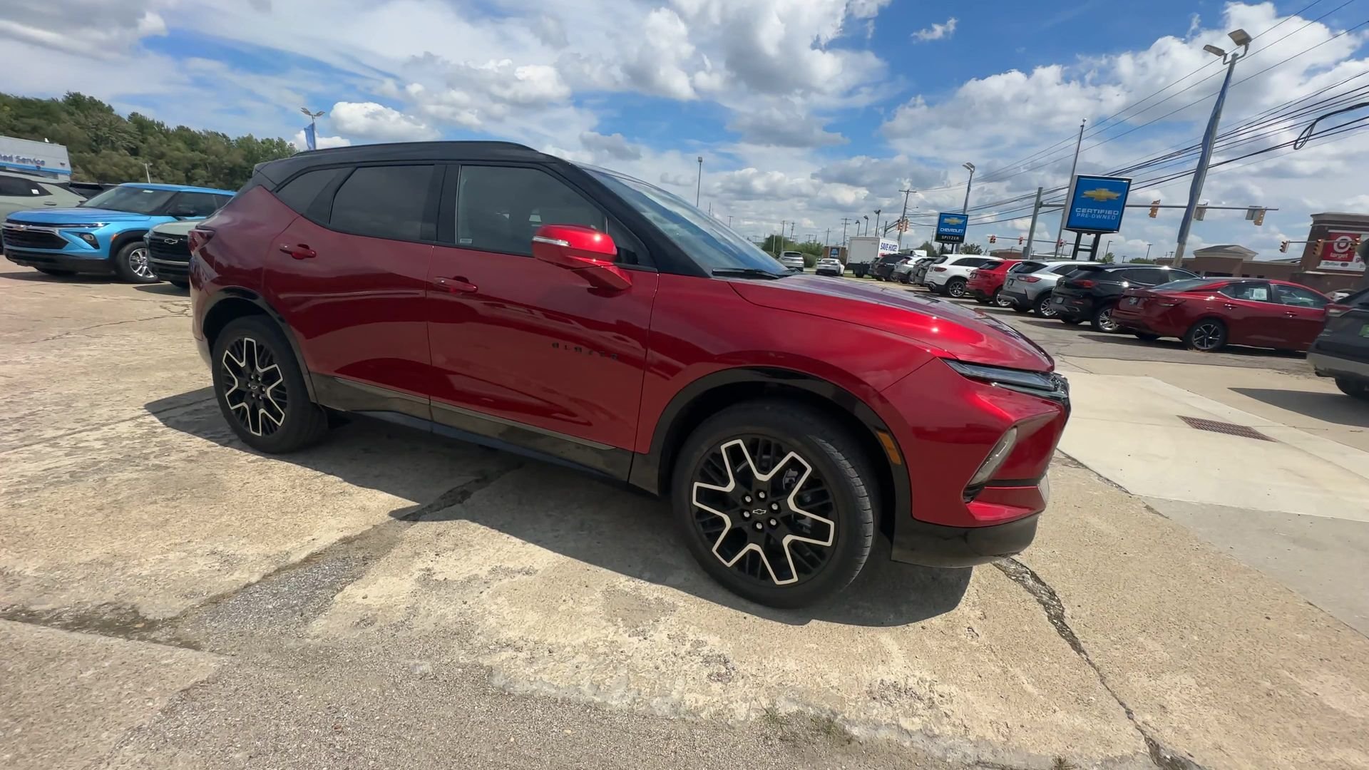 2026 Chevrolet Blazer RS Red at Spitzer Autoworld Chevy Buick GMC Cadillac