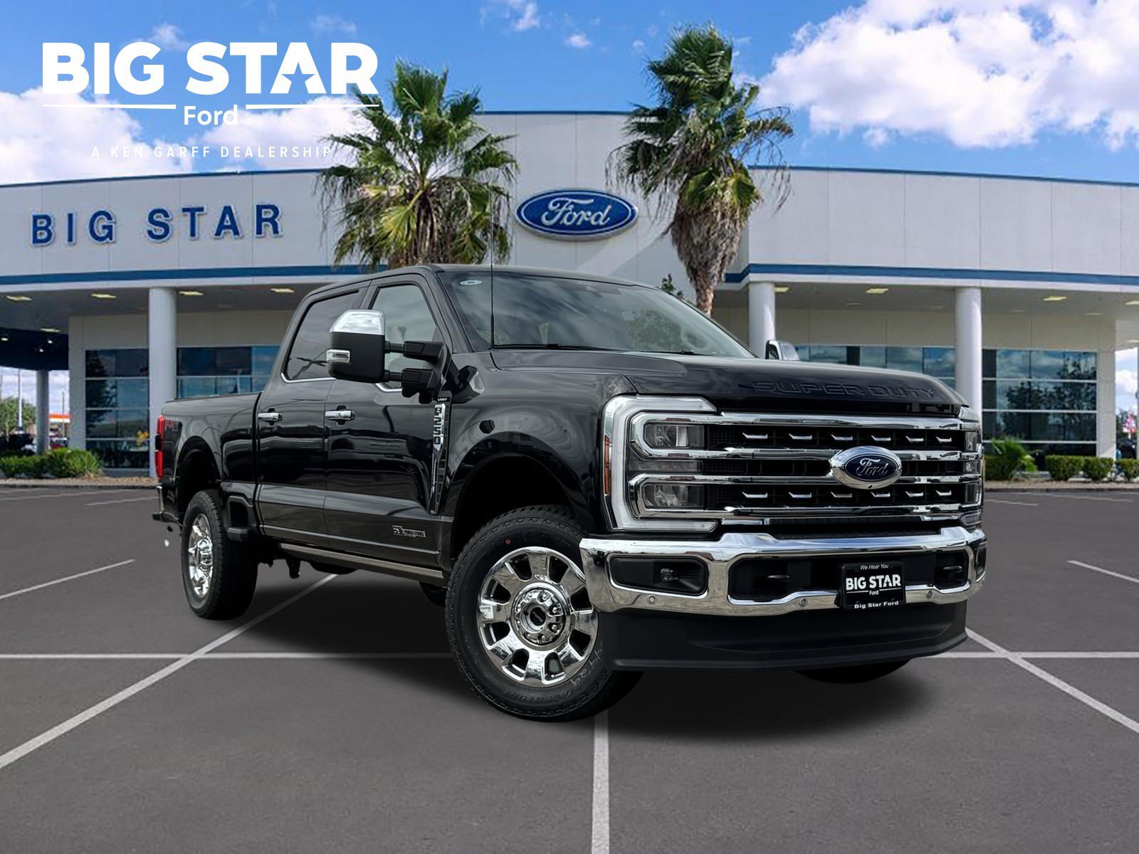 New 2026 Agate Black Metallic Ford LARIAT image 1