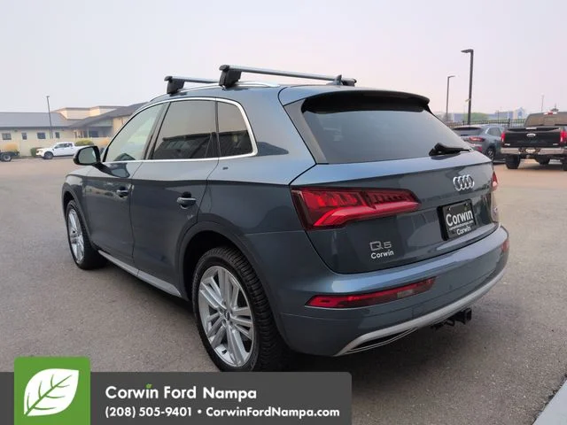 Used 2018 Blue Audi 2.0T Premium Plus image 5