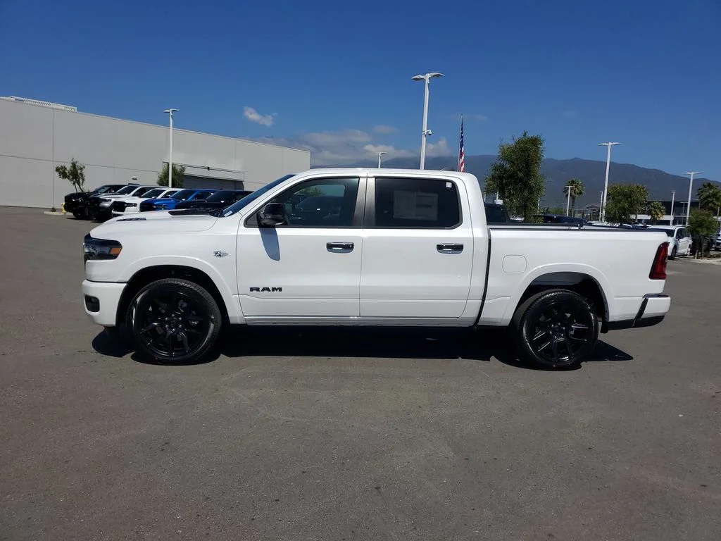 New 2026 Ivory White Tri-Coat Pearl-Coat Exterior Paint RAM Laramie image 2