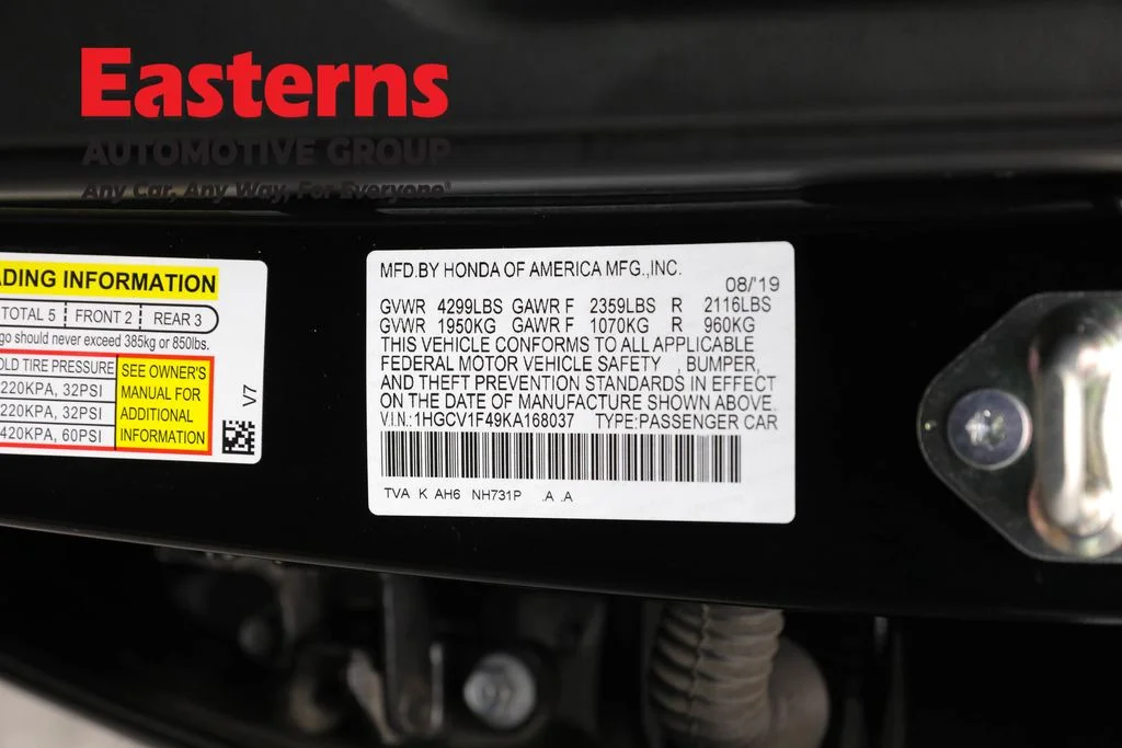 Used 2019 Black Honda EX image 34