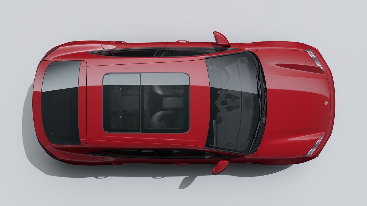 New 2026 Carmine Red Porsche Electric image 5