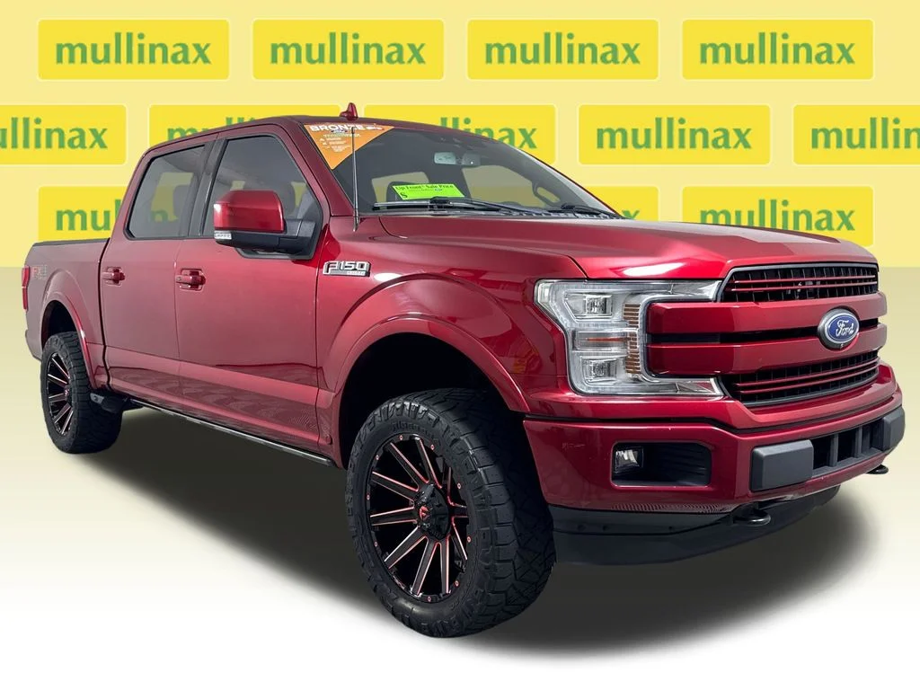Used 2018 Red Ford Lariat image 1