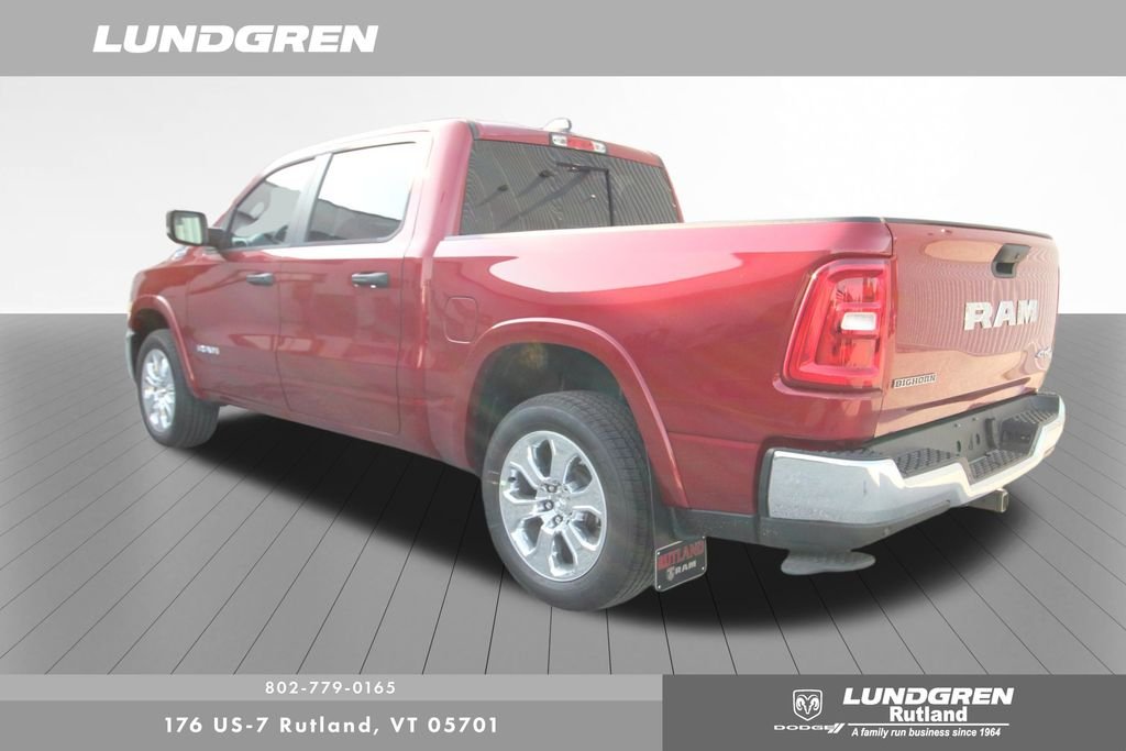 New 2026 Molten Red Pearl-Coat Exterior Paint RAM Big Horn/Lone Star image 4