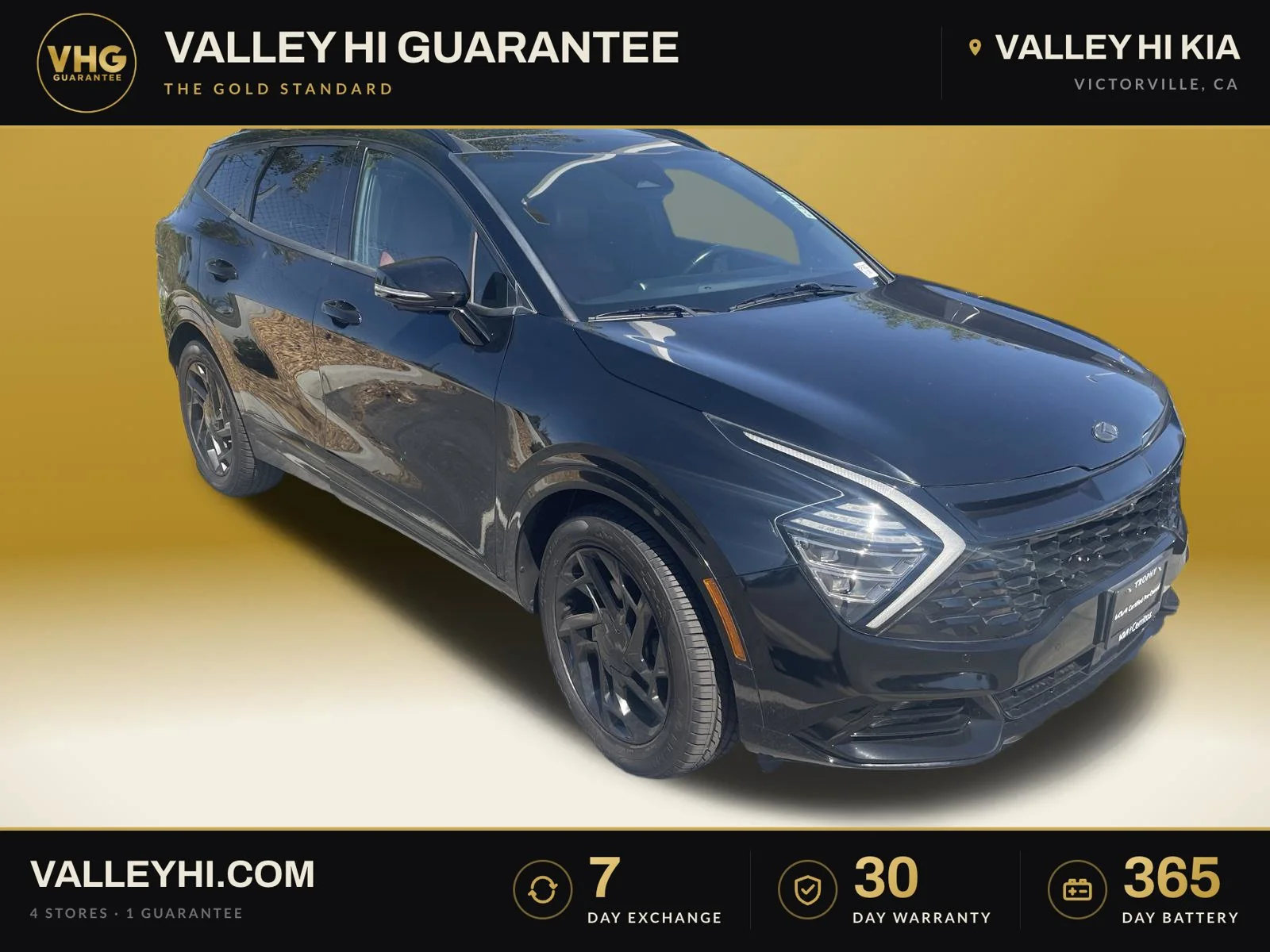 Used 2023 Ebony Black Kia SX-Prestige image 1
