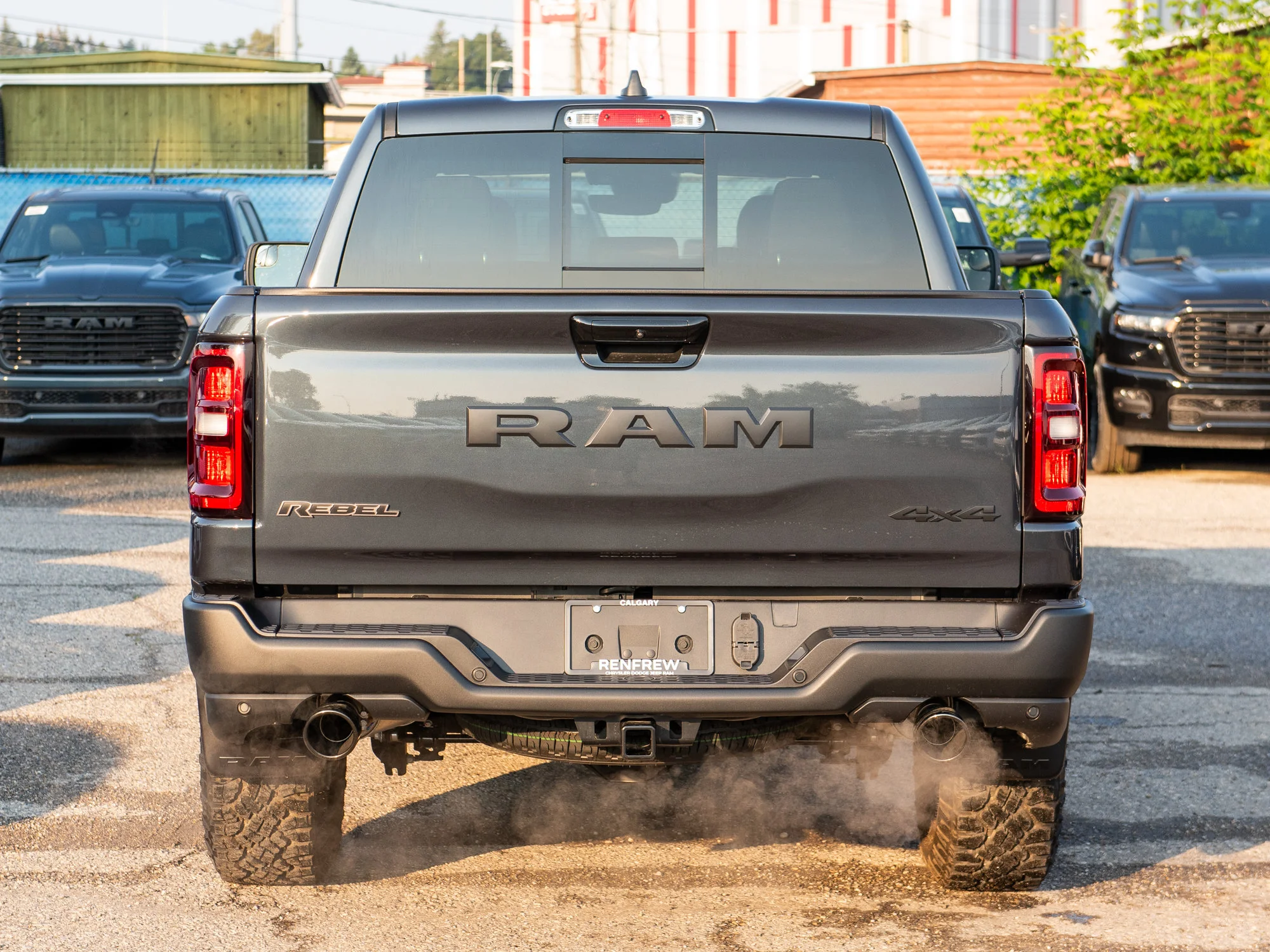 New 2026 Blue RAM Rebel* Crew Cab 4x4, Level 2 Equip Group, Panoramic Sunroof, 33 Inch A/T Tires image 6