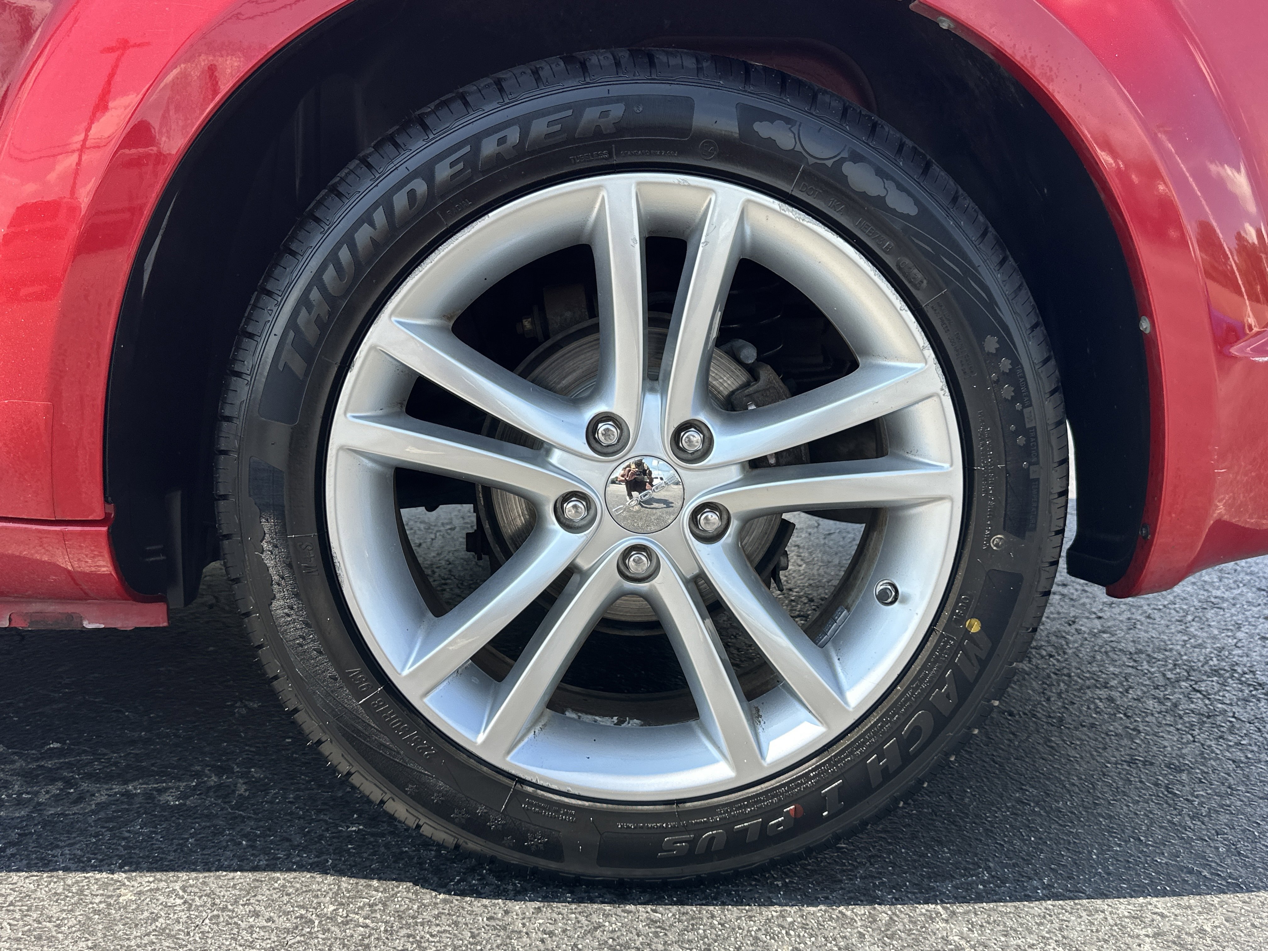 Used 2013 Redline 2-Coat Pearl Dodge SXT image 19
