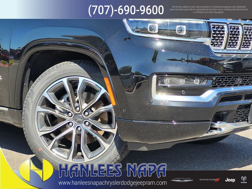 New 2024 Diamond Black Crystal Pearl-Coat Exterior Paint Jeep Series III image 2