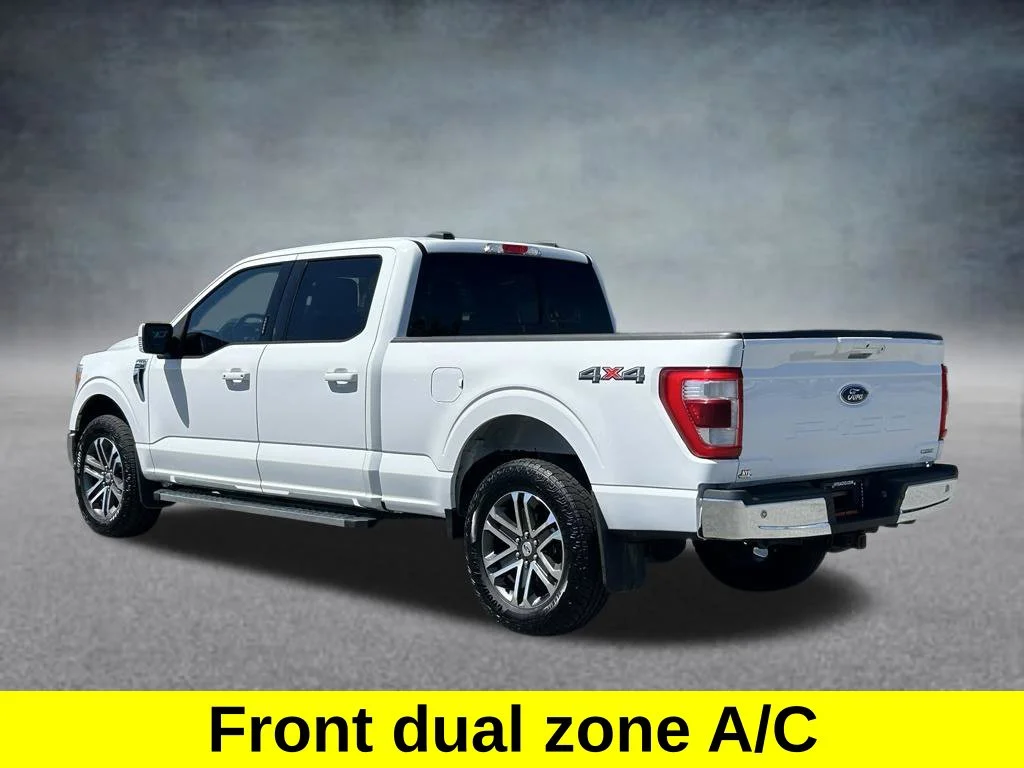 Used 2021 White Ford Lariat image 3
