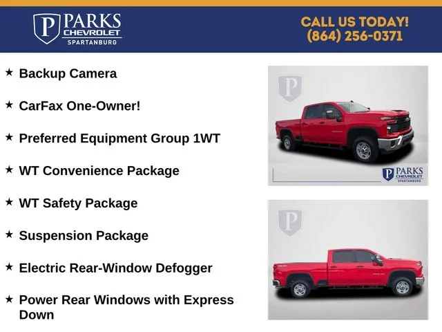 Certified Used 2025 Red Chevrolet Work Truck image 5