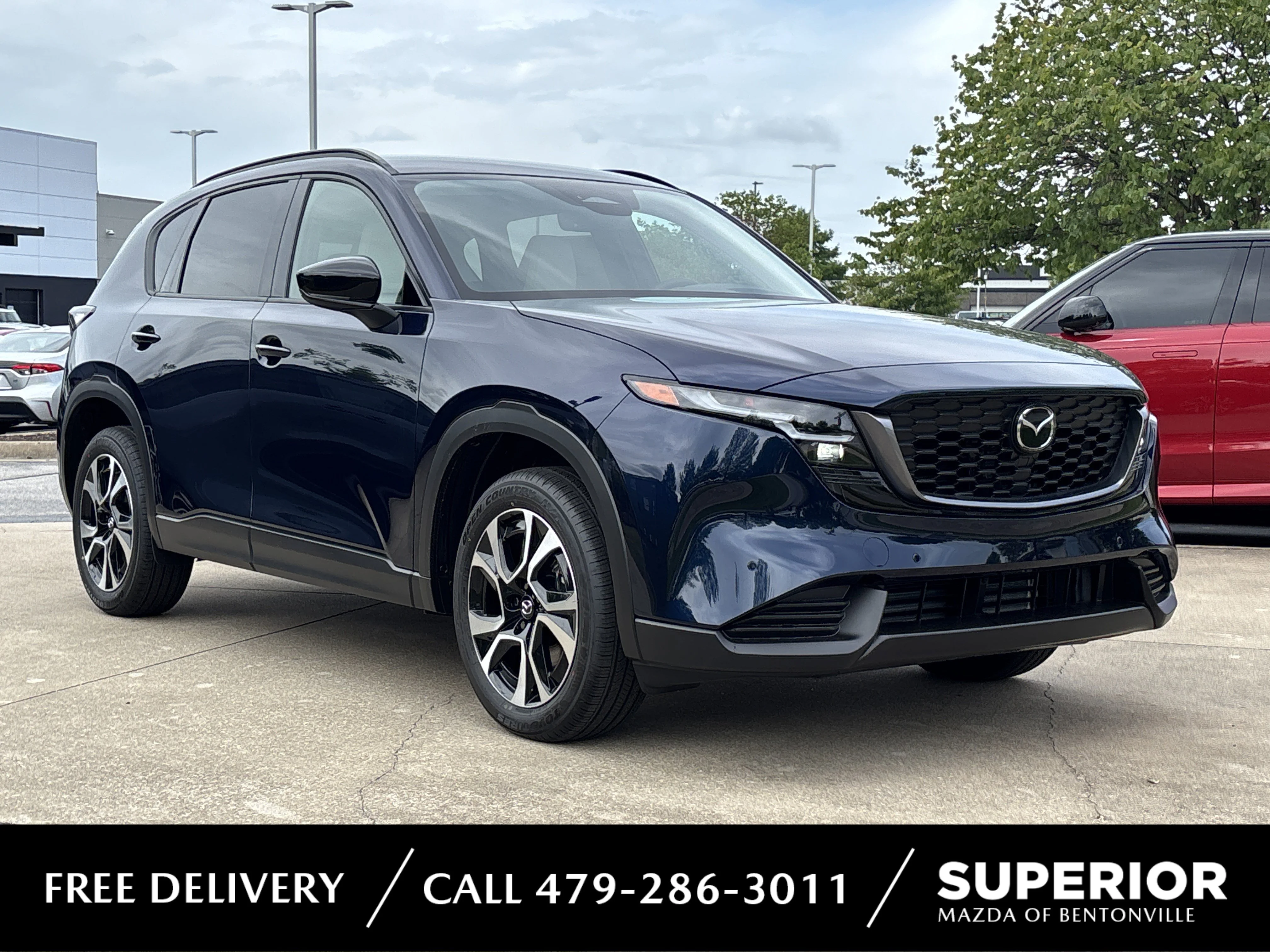 New 2026 Navy Blue Mica Mazda 2.5 S Preferred AWD image 1