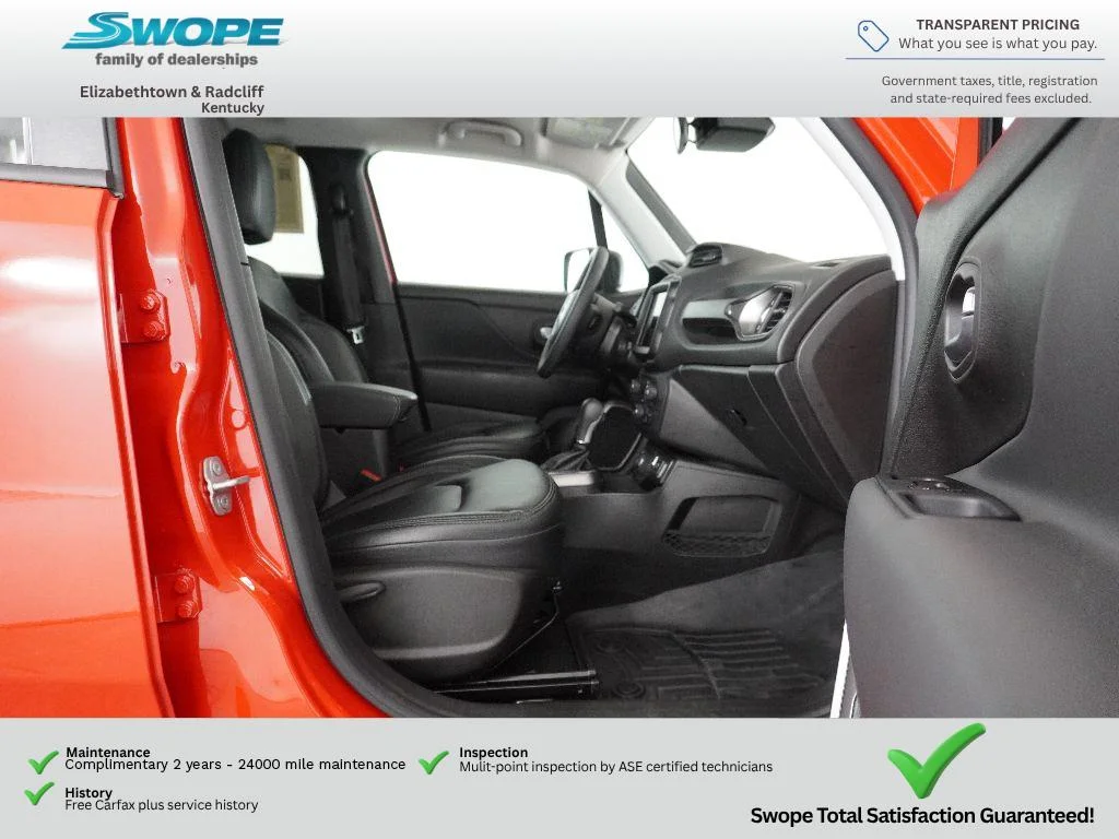 Used 2022 Colorado Red Clearcoat Jeep Sport image 10