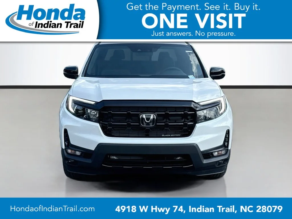 New 2026 Platinum White Pearl Honda Black Edition image 2