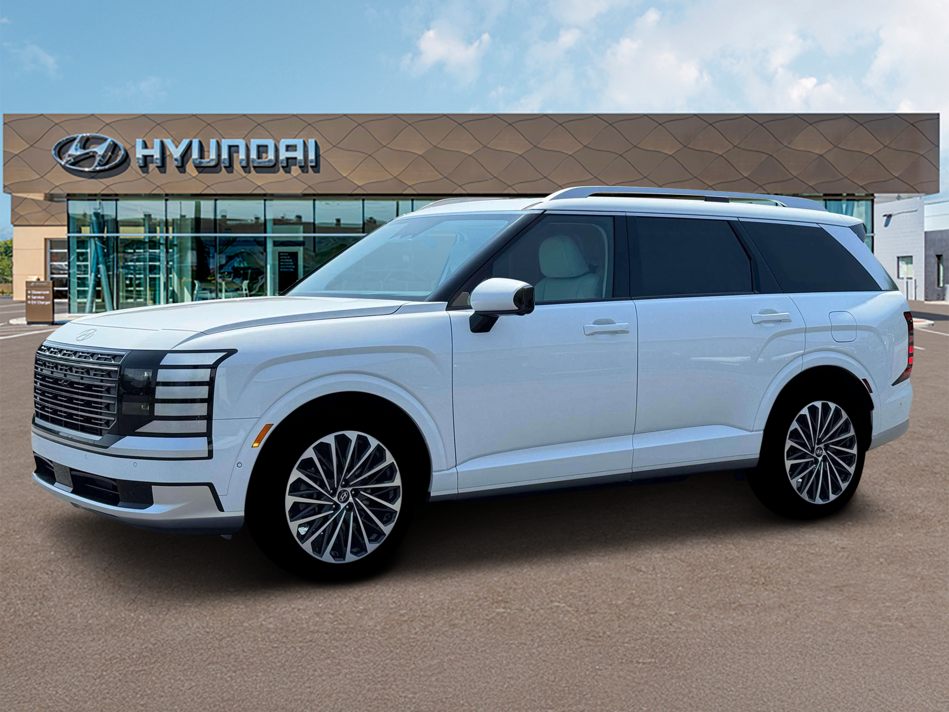 New 2026 White Pearl Hyundai Calligraphy image 2