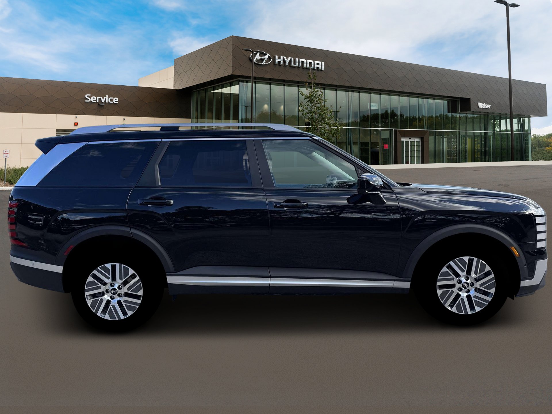 New 2026 Abyss Black Pearl Hyundai SEL Premium 8P AWD image 10