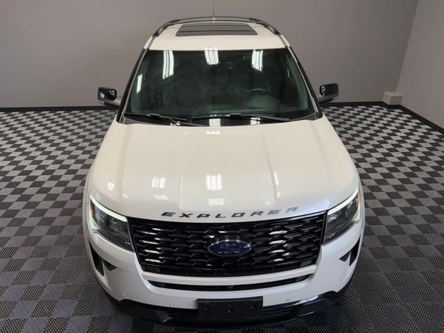 Certified Used 2018 White Platinum Clearcoat Metallic Ford Sport image 5
