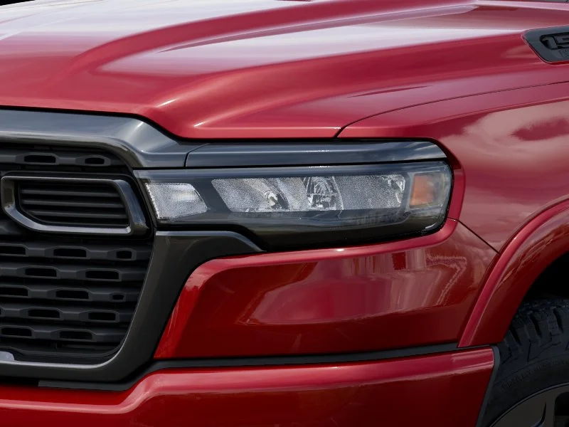 New 2027 Molten Red Pearl-Coat Exterior Paint RAM BIG HORN image 10