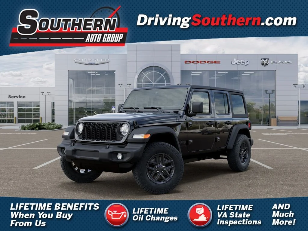 New 2026 Black Clearcoat Jeep Sport S image 1