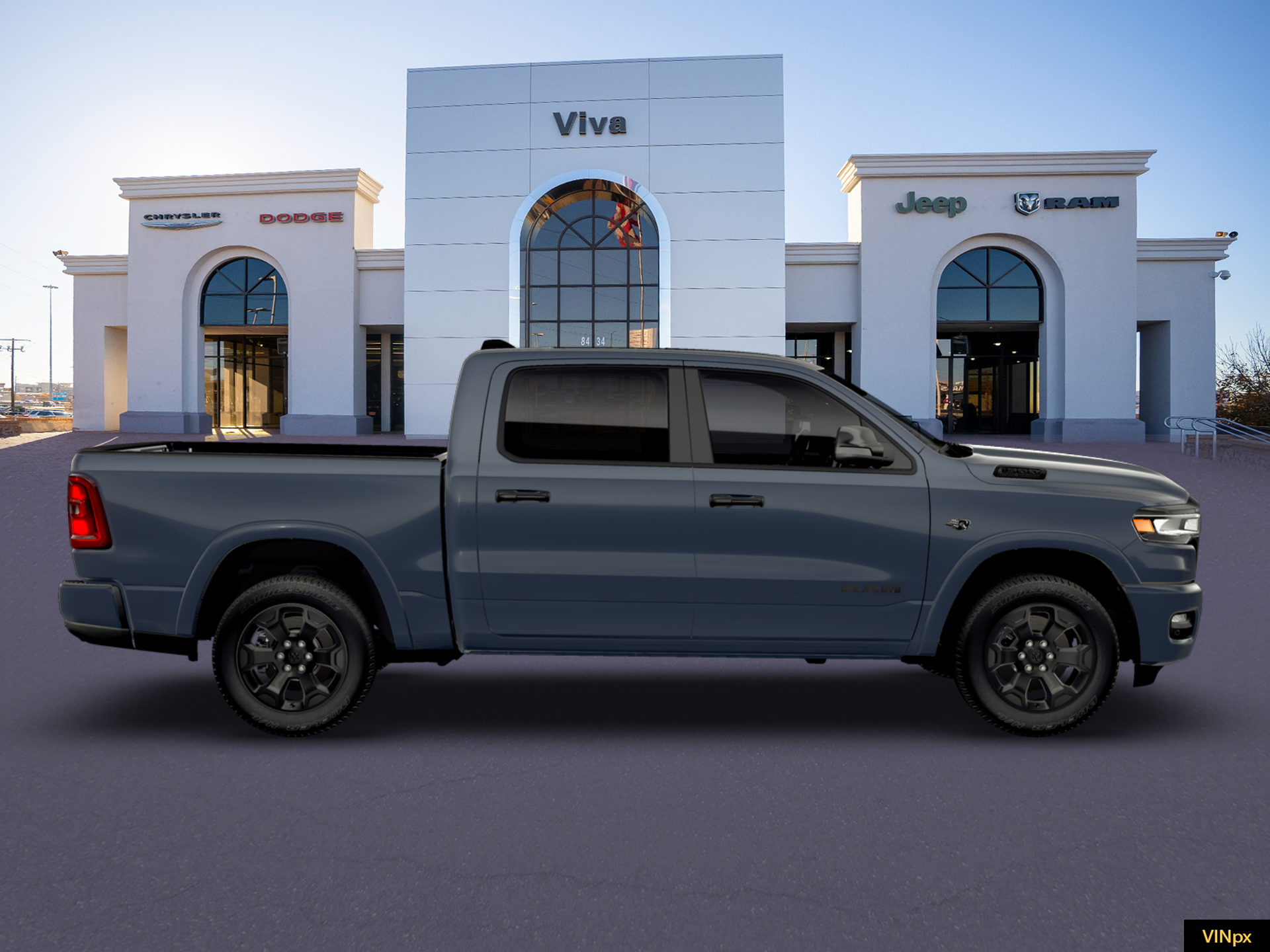 New 2026 Forged Blue Metallic Exterior Paint RAM Big Horn/Lone Star image 21