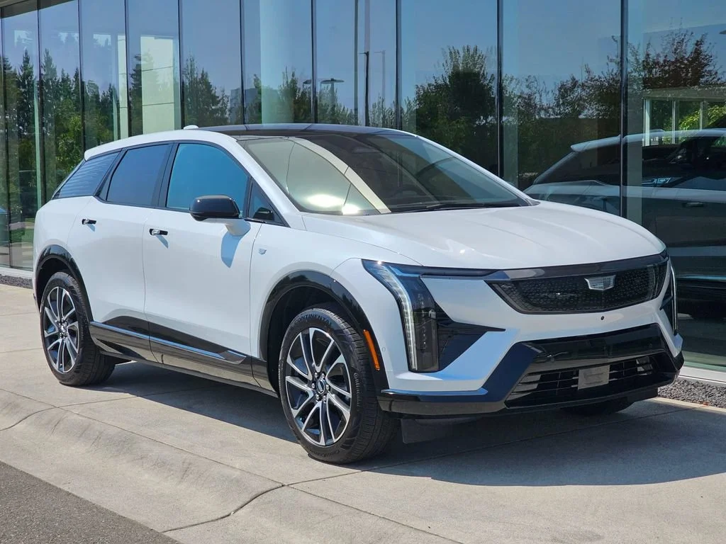 New 2026 Vibrant White Tricoat Cadillac Sport image 7