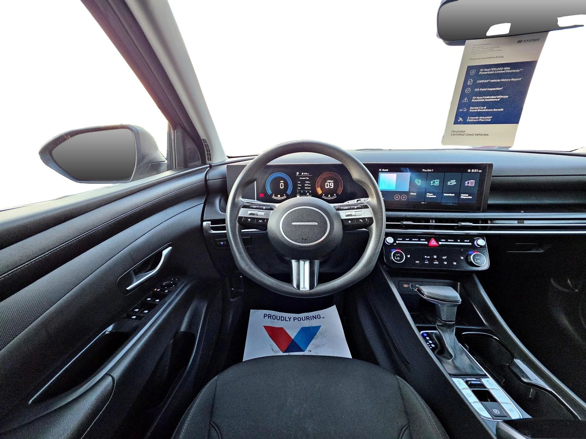 Certified Used 2025 Hampton Gray Hyundai SEL image 11