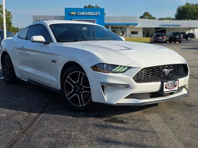 Used 2018 Ford Mustang EcoBoost with VIN 1FA6P8TH5J5163193 for sale in Middlesboro, KY