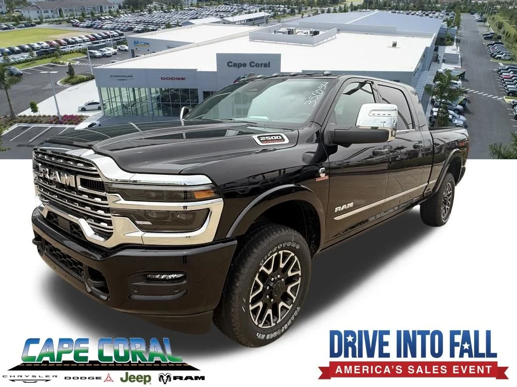 New 2026 Diamond Black Crystal Pearl-Coat Exterior Paint RAM Limited image 1
