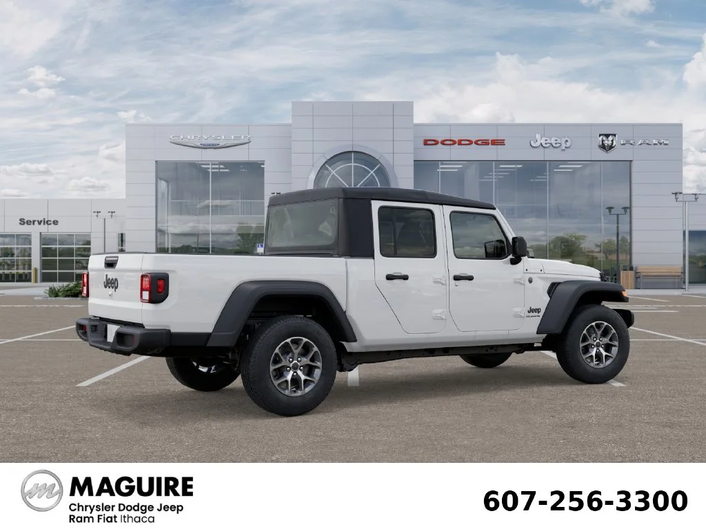 New 2027 Bright White Clearcoat Jeep Sport S image 4