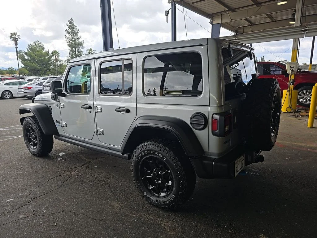 Used 2023 Silver Jeep Willys 4xe image 4