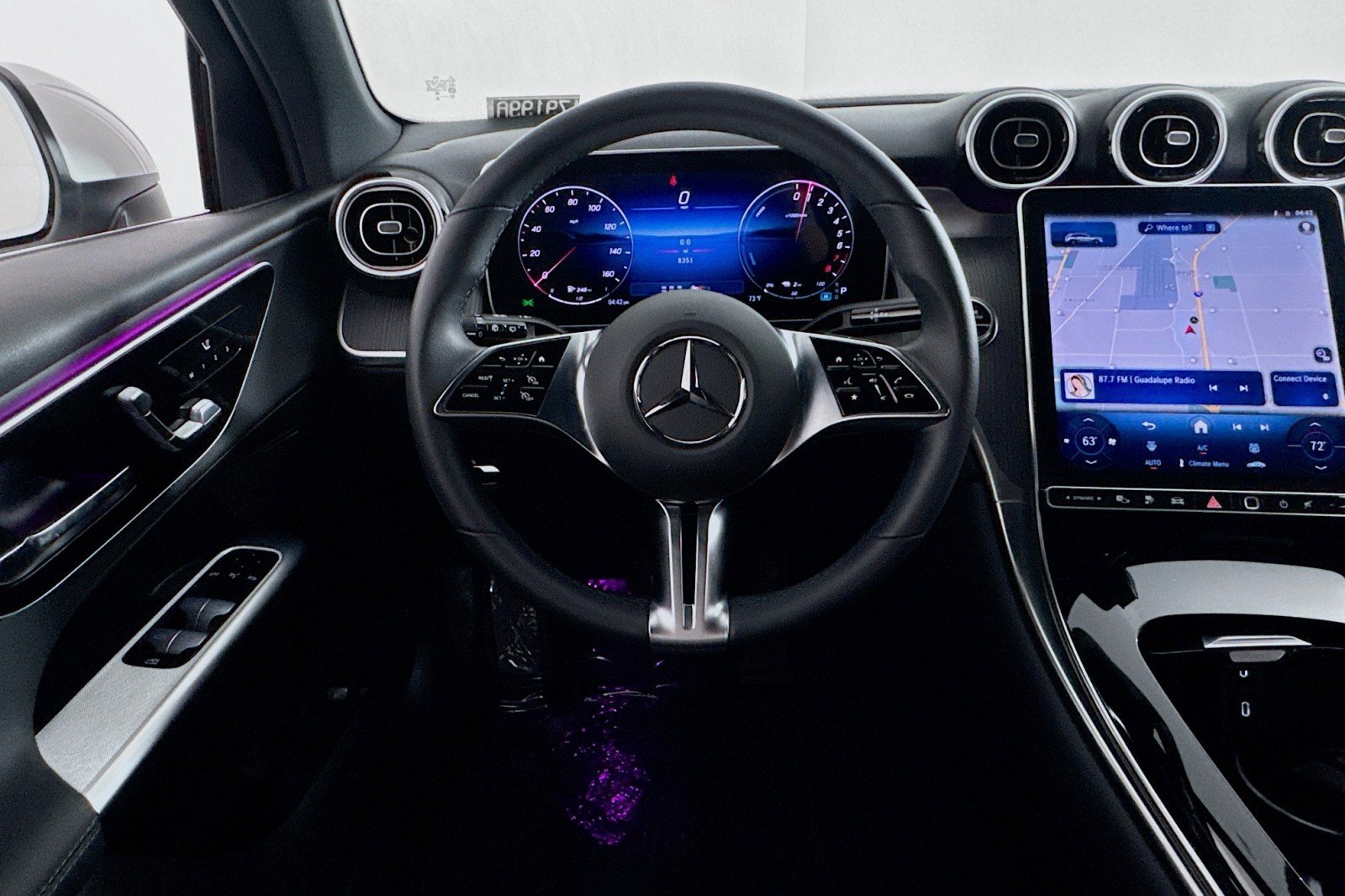 Certified Used 2025 Polar White Mercedes-Benz GLC 350e image 6