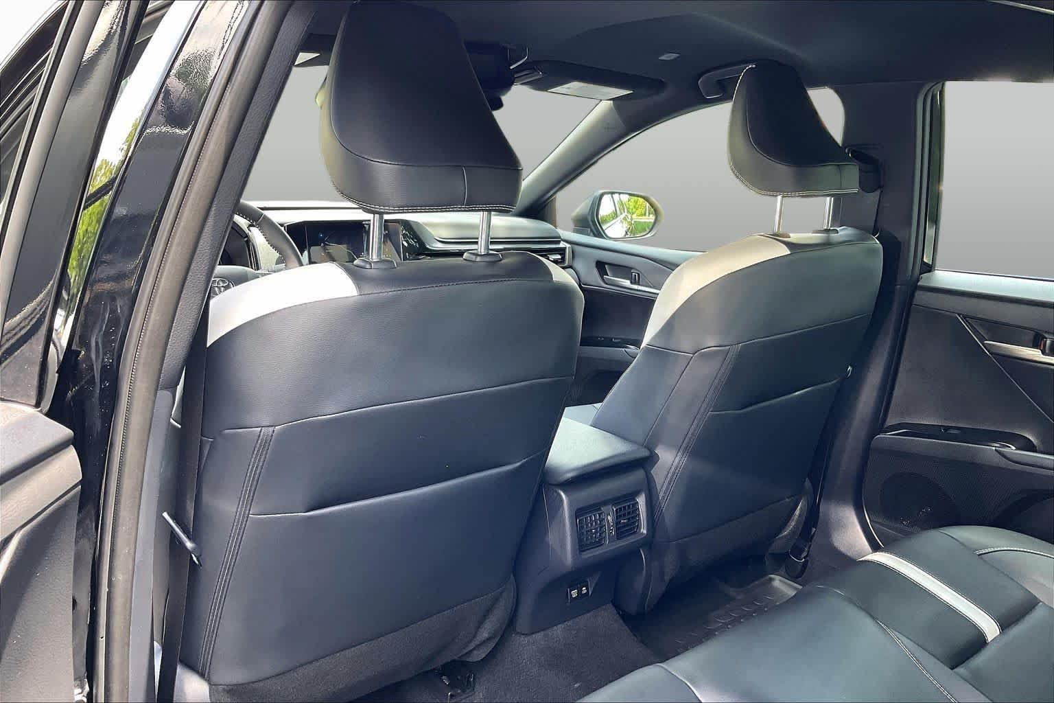 Used 2025 Midnight Black Metallic Toyota SE image 21