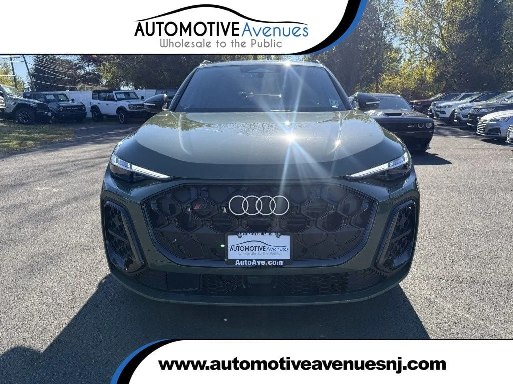 Used 2026 District Green Metallic Audi Premium Plus 3.0 TFSI quattro w/ Black Optic & Warm Weather image 1