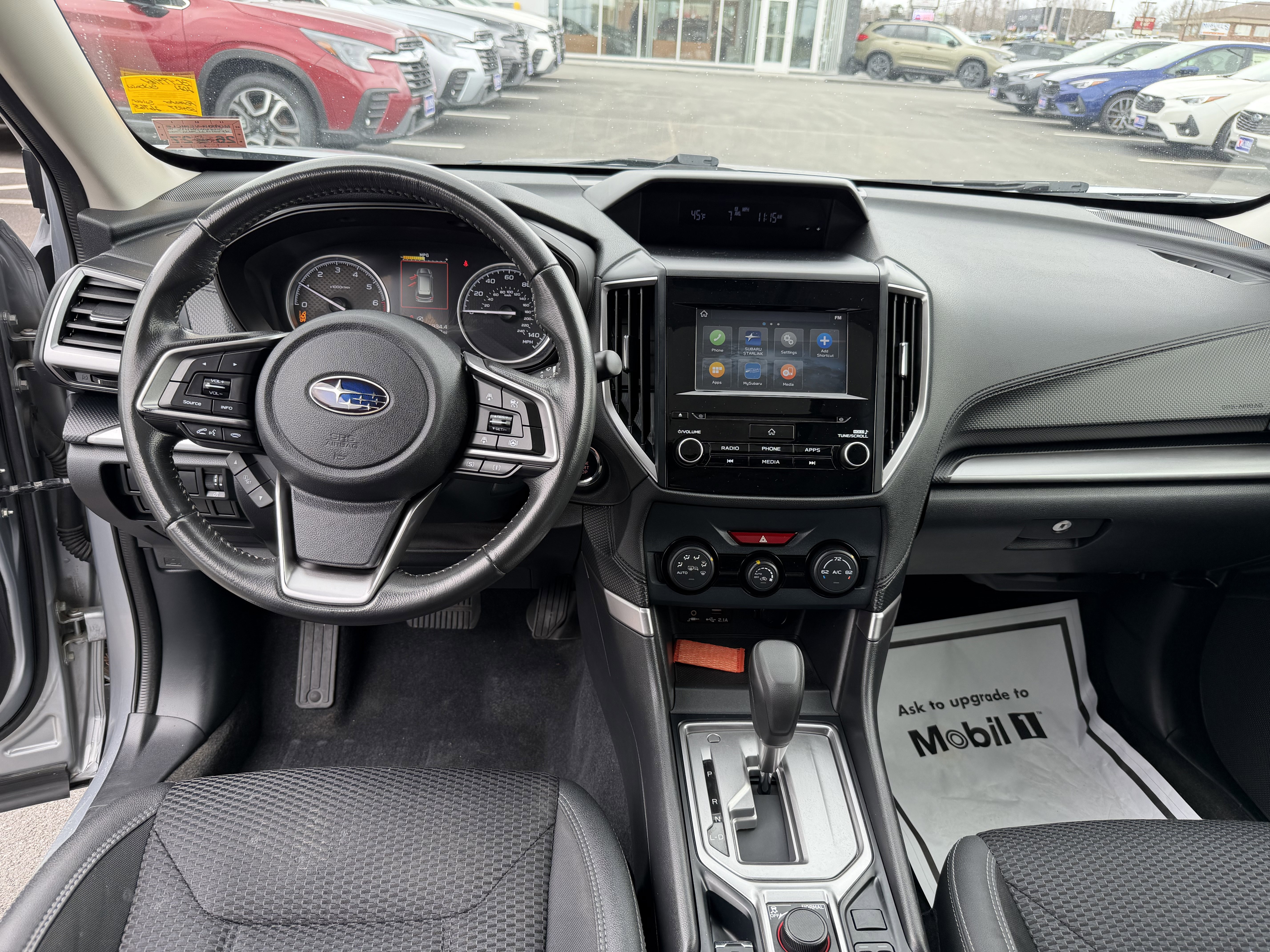 Used 2021 Ice Silver Metallic Subaru Premium image 10