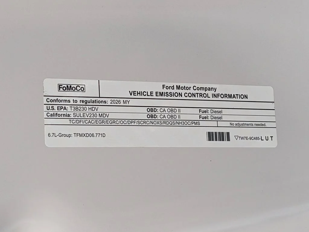 New 2026 Oxford White Ford F-350® XL image 32