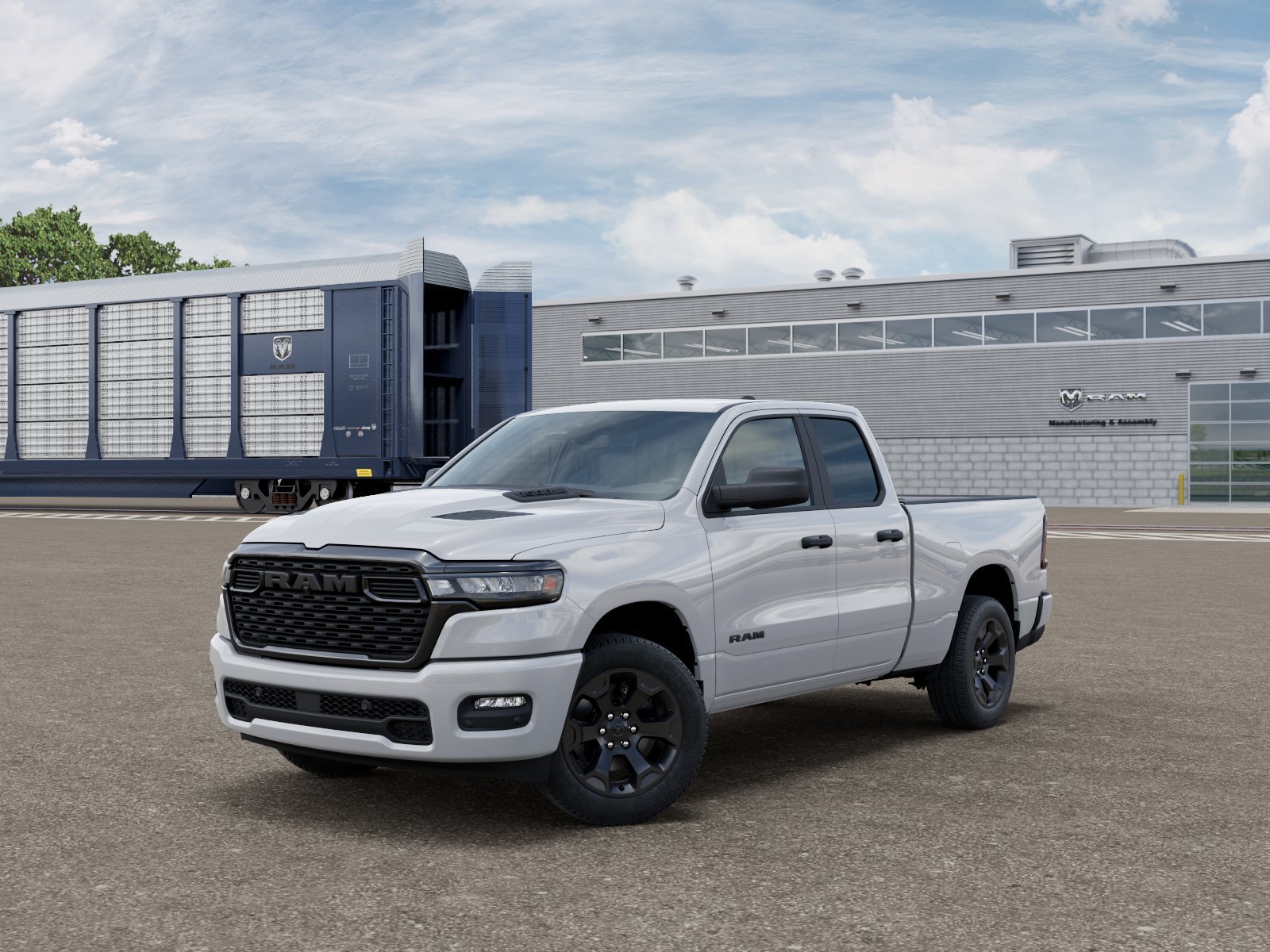 New 2026 Bright White Clear-Coat Exterior Paint RAM Express image 1