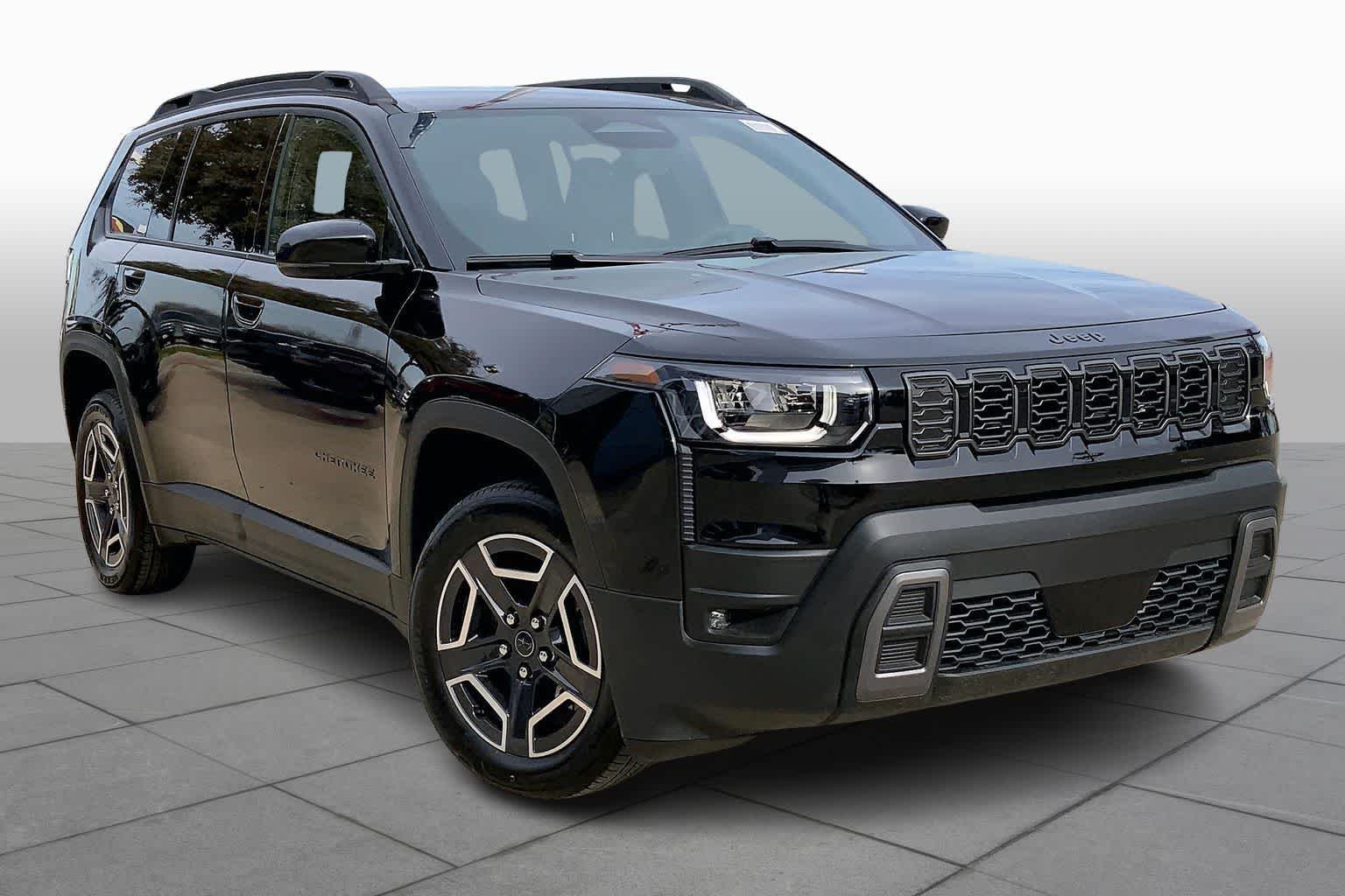 New 2026 Diamond Black Crystal Pearlcoat Jeep Limited image 2