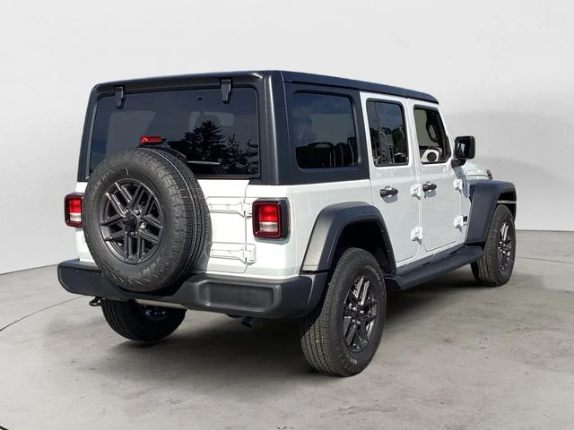 New 2026 Bright White Clearcoat Jeep 4-DOOR SPORT S image 6