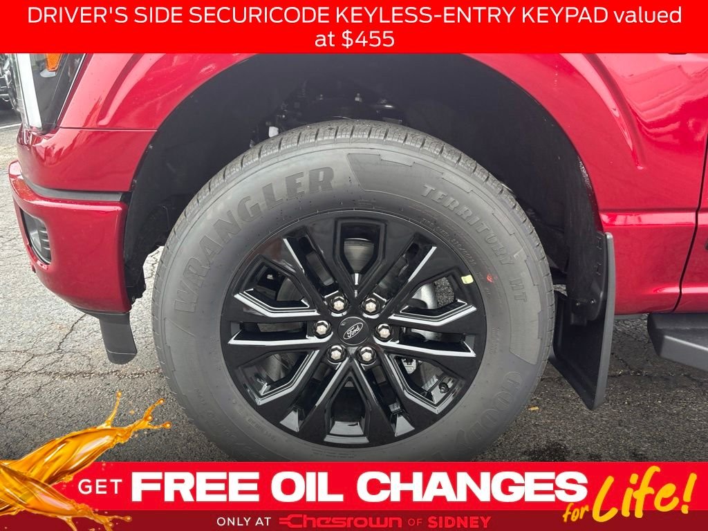 New 2026 Ruby Red Metallic Tinted Clearcoat Ford Lariat® image 9