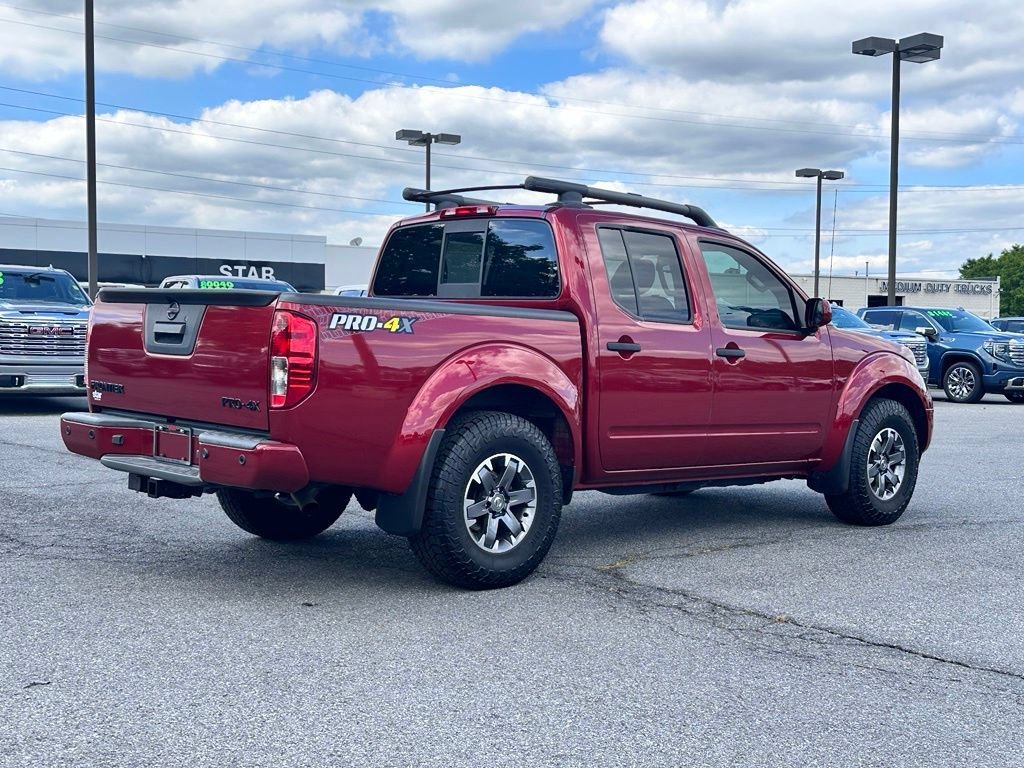 Used 2021 Red Nissan Crew Cab PRO-4X 4x4 image 10