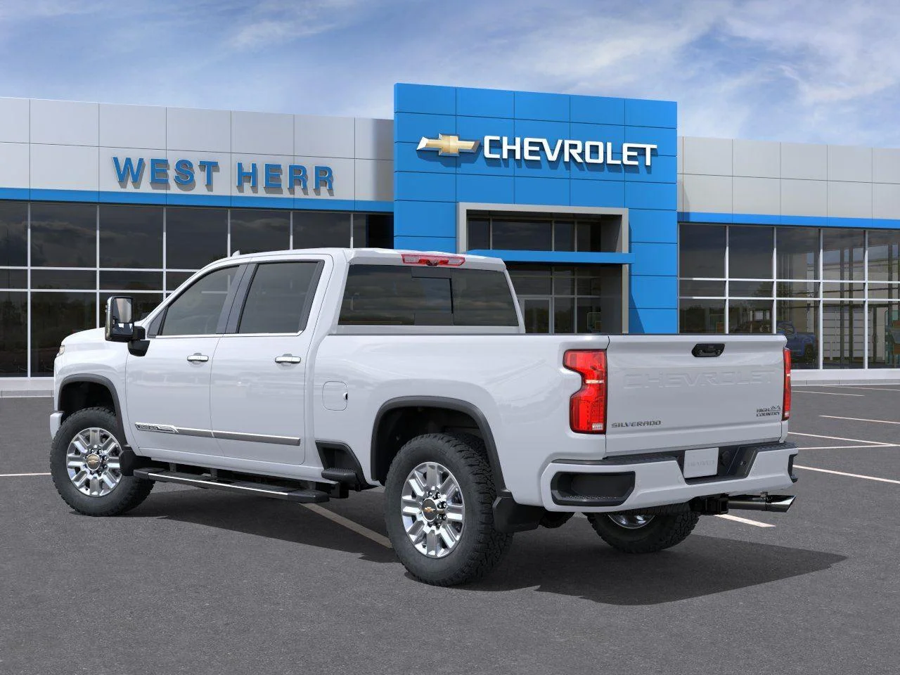 New 2026 Polar White Tricoat Chevrolet High Country image 3